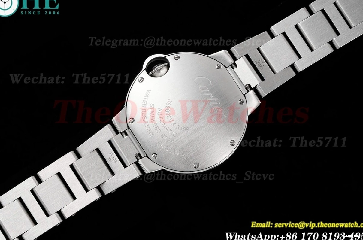 NH05 Dial SS De AF Ballon Cartier Bleu White 33mm SS 0319